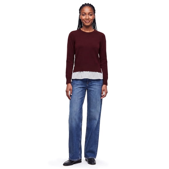 Express Women's Two-fer Sweater