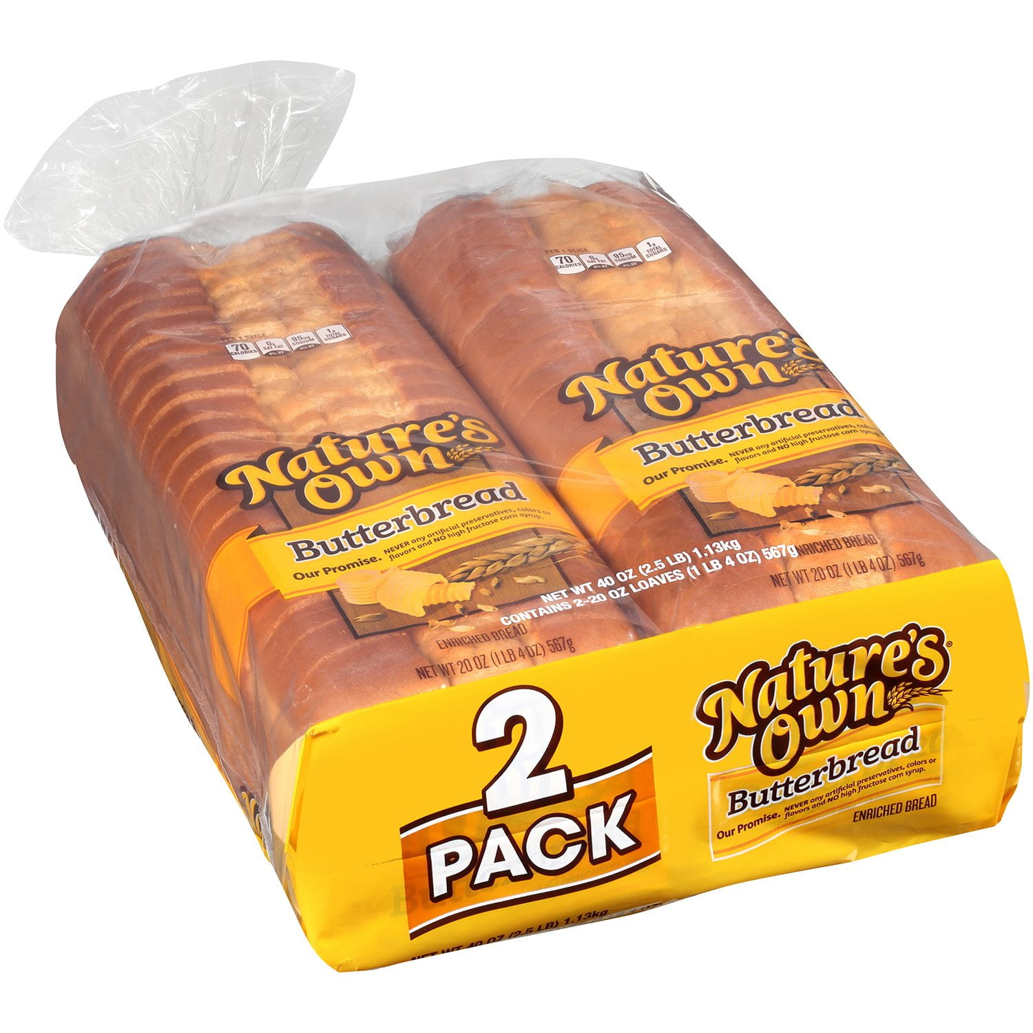 Nature's Own Butterbread 20 oz., 2 pk. - Samsclub.com