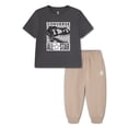 thumbnail image 5 of Converse Toddler Boys Tee and Joggers 2-Piece Set, 5 of 7
