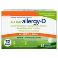 thumbnail image 1 of Member's Mark All Day Allergy D, Cetirizine Hydrochloride and Pseudoephedrine Hydrochloride Extended Release 5 mg/120 mg Tablets, 20 ct., 1 of 9