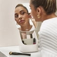 thumbnail image 5 of Joseph Joseph Viva Pedestal Mirror with Makeup Storage, 5 of 5