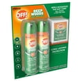 thumbnail image 5 of OFF! Deep Woods Insect Repellent, 2-9 oz Aerosol Sprays + 10 Deep Woods OFF! Towelettes, 5 of 12