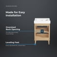 thumbnail image 2 of OVE Decors Gabi 24" W x 22" D Freestanding Bathroom Vanity with Sink, 2 of 7