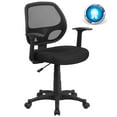 thumbnail image 15 of Flash Furniture Mesh Mid-Back Computer Chair, Black, 15 of 16