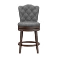 thumbnail image 2 of HH2Home Edenwood Wood Counter Height or Bar Height Swivel Stool, 2 of 8