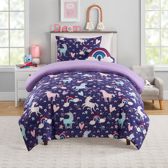 Olivia & Finn 3-Piece Kids Twin Comforter Set