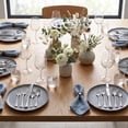 thumbnail image 5 of Wallace 45-Piece 18/10 Stainless Steel Flatware Set, Service for 8, 5 of 12
