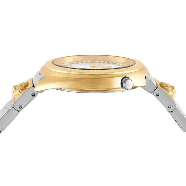 New Versace Diamond Crystal 38mm Two Tone Watch Versace Women main image 2