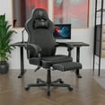 thumbnail image 2 of Arozzi Mugello Special Edition Gaming Chair with Footrest, Dark Grey, 2 of 12