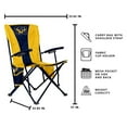 thumbnail image 3 of Logo Brands Coppin State Hard Arm Chair, 3 of 6