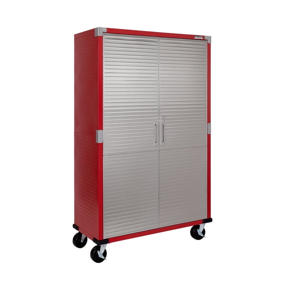 Seville Classics UltraHD Storage Cabinet, 48" W x 18" D x 72" H