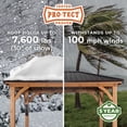 thumbnail image 9 of Backyard Discovery Barrington Cedar Gazebo with Powerport, Choose Size, 9 of 12