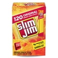 thumbnail image 2 of Slim Jim Snack Sized Smoked Meat Sticks, Original Flavor, 0.28 oz., 120 pk., 2 of 9