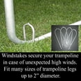 thumbnail image 2 of Skywalker Trampolines Wind Stakes - 4 Pack, 2 of 2