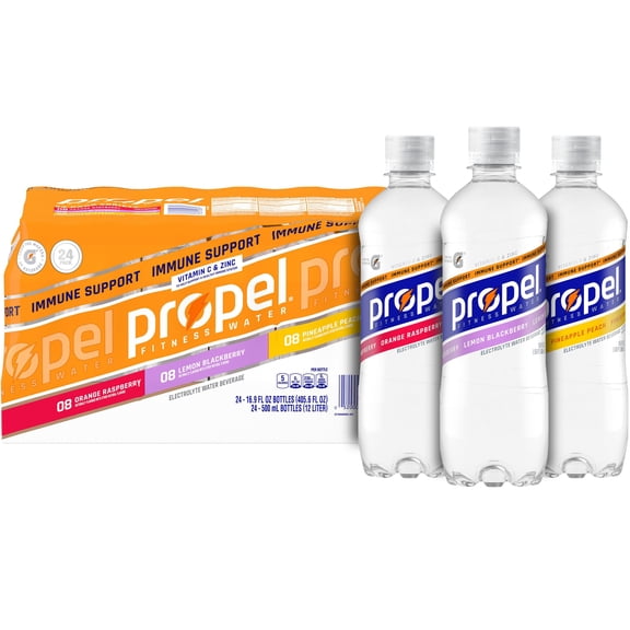 Propel Immune Support Zero Sugar Variety Pack 16.9 fl. oz., 24 pk.
