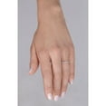 thumbnail image 7 of Round Cut Semi Eternity Diamond Band in 14K Gold, 7 of 7