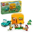thumbnail image 1 of LEGO Animal Crossing Leif's Caravan & Garden Shop Building Toy, 263 pcs., 1 of 6