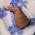 thumbnail image 3 of Hurley Girls Sherpa Printed Quarter-Zip Jacket, 3 of 7
