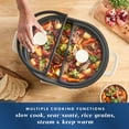 thumbnail image 4 of Crock-Pot 8-Quart MultiMeal Multicooker and Programmable Slow Cooker, 4 of 7