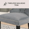 thumbnail image 3 of Milano Velvet Dining Chair, 3 of 9