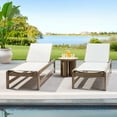 thumbnail image 1 of Member's Mark Atticus Outdoor Strap Sling Chaise Set, 3pc, 1 of 5