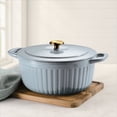 thumbnail image 7 of Tramontina 7-Qt Fluted Enameled Cast Iron Dutch Oven, 7 of 7