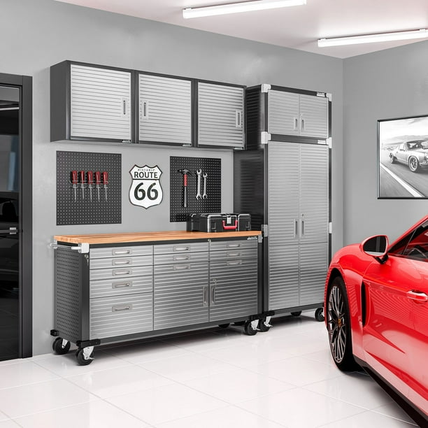 Seville Classics UltraHD 11 Drawer Rolling Workbench, 77