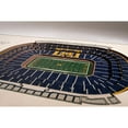thumbnail image 3 of YouTheFan Michigan Wolverines 17"x13" 3D 5 Layer Stadium View Wall Art, 3 of 5