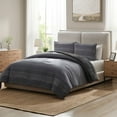 thumbnail image 2 of details by Becki Owens Pick Stitch Stripe 3-Piece Comforter Set, Assorted Sizes, 2 of 5