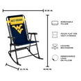 thumbnail image 3 of Logo Brands West Virginia Mountaineers Bungee Rocker, 3 of 5