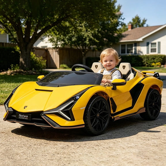 BRO Product Lamborghini Sian 24V Kids Ride-On with Remote Control