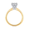 thumbnail image 3 of Lab Created Elongated Cushion Cut Diamond Ring in 18K Gold, 3 of 5