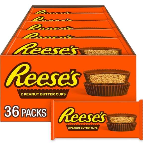 REESE'S Milk Chocolate Peanut Butter Cups, 1.5 oz., 36 pk.