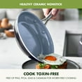 thumbnail image 2 of GreenPan Swift 17-Piece Ceramic Nonstick Cookware Set, 2 of 9