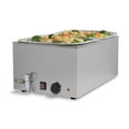 thumbnail image 3 of General Electric Countertop Food Warmer with Drain, Stainless-Steel (GFW-100D), 3 of 5