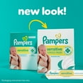 thumbnail image 5 of Pampers Sensitive Baby Wipes, Fragrance Free, 16 pks., 896 wipes, 5 of 13