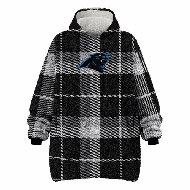 Pegasus Sports Carolina Panthers Wearable Sherpa Throw