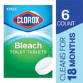 thumbnail image 1 of Clorox Ultra Clean Tablets Toilet Bowl Cleaner, 6 ct., 3.5 oz., 1 of 7