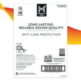 thumbnail image 5 of Member's Mark Hearing Aid Batteries, Size 10, Yellow Tab, 48 ct., 5 of 9
