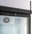 thumbnail image 5 of Hamilton Beach 71" 49.4 Cu. Ft. Commercial Fridge with Glass Triple Door Display, Black, 5 of 9