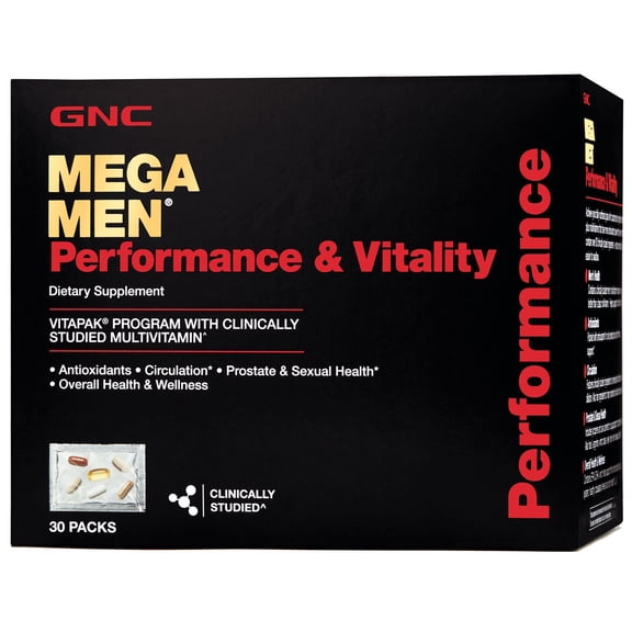 GNC Mega Men Performance and Vitality Vitapak Program, 30 ct.