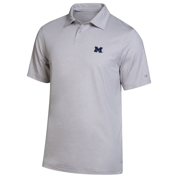 Champion Michigan Wolverines Men's Short Sleeve Polo - Samsclub.com