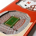 thumbnail image 3 of YouTheFan Nebraska Cornhuskers 6"x19" 3D Stadium View Banner, 3 of 6