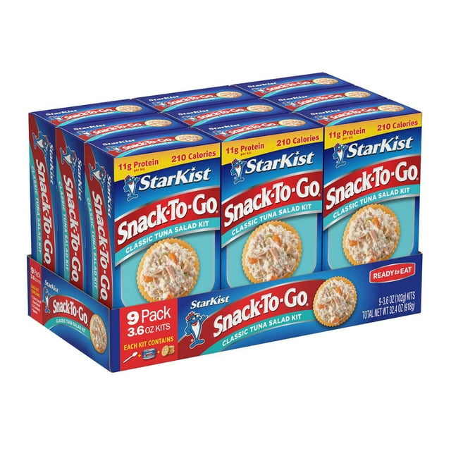 Starkist Tuna Salad Kit, 3.6 oz., 9 pk.