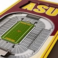 thumbnail image 3 of YouTheFan Arizona State Sun Devils 6"x19" 3D Stadium View Banner, 3 of 6