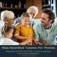 thumbnail image 4 of Ninja NeverStick Ceramic Pro 12-Piece Cookware Set, 4 of 11