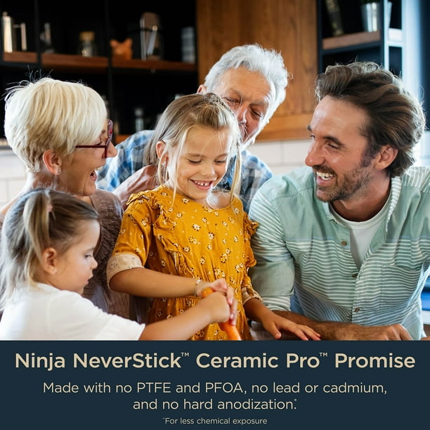 Ninja NeverStick Ceramic Pro 12-Piece Cookware Set - Samsclub.com