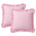thumbnail image 2 of Draper James 2-Pack Solid Ruffle Decorative Pillows, 2 of 6