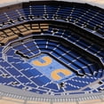 thumbnail image 3 of YouTheFan Memphis Tigers 25-Layer Basketball Stadium View 3D Wall Art, 3 of 5