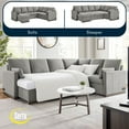 thumbnail image 5 of Serta Ellington Sectional Sleeper Sofa, 5 of 10